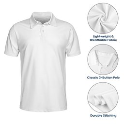 Best Dad Ever Custom Cute Kid Face Father's Day Gift For Dad, Husband, Grandpa - Personalized Polo Shirt – view 6