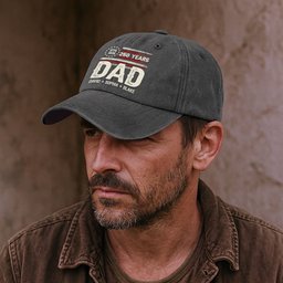 USA 250th Anniversary Grandpa Dad - Personalized Cap – view 4