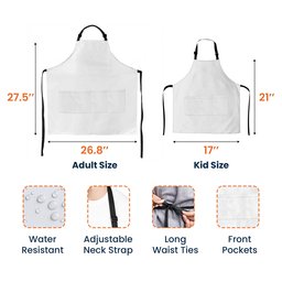 Best Flippin Dad Ever - Father's Day Gifts For Dad, Papa - With Funny Kids' Faces - Personalized Apron – view 5