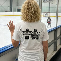 Mother's Day Gifts, Hockey Grandma, Crazy Proud, Always Loud - Personalized Shirt – view 4