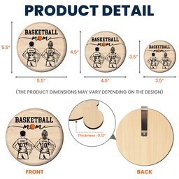 Basketball Mom That's My Kid - Personalized Car Visor Clip – view 4