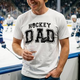Hockey Dad, Daddy, Grandpa - Personalized Shirt – view 4