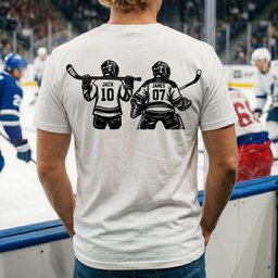 Hockey Dad, Daddy, Grandpa - Personalized Shirt – view 5