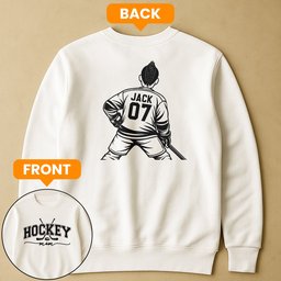 Custom Hockey Mom, Grandma - Personalized Shirt – view 4