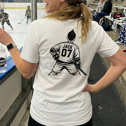 Custom Hockey Mom, Grandma - Personalized Shirt – view 6