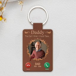 The Call I Wish I Could Take... Memorial Gifts - Personalized Keychain – view 2