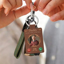 The Call I Wish I Could Take... Memorial Gifts - Personalized Keychain – view 4
