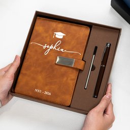 Graduation Custom Name School Year - Personalized Notebook Set – view 3