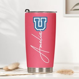 School Logo, High School Logo, Club Logo Graduation Photo - Personalized Tumbler – view 2