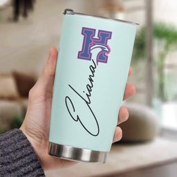 School Logo, High School Logo, Club Logo Graduation Photo - Personalized Tumbler – view 5