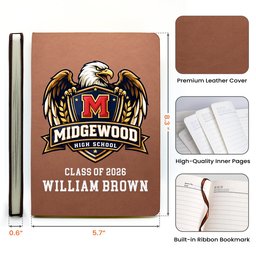 Custom Logo Graduation - Personalized Journal – view 7