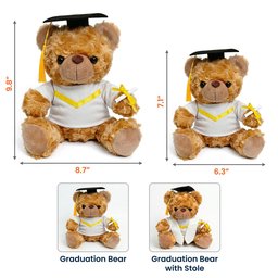 Graduation Gift - Personalized Graduation Teddy Bear – view 6