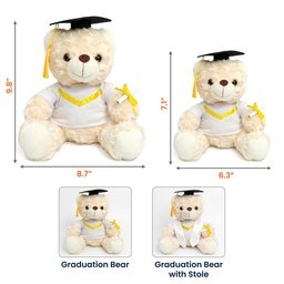 Graduation Gift - Personalized Graduation Teddy Bear – view 7
