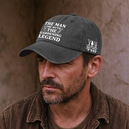 The Man, The Myth, The Gardening Legend - Personalized Cap – view 4