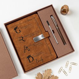 Graduation Motivation God Has Great Plans For You - Personalized Notebook Set