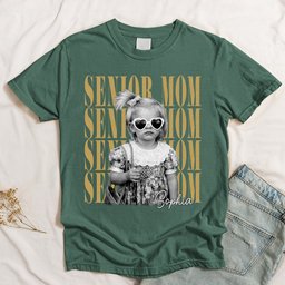Vintage Photo And Year Senior - Personalized Shirt – view 5