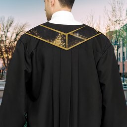 Graduation Motivation God Has Great Plans For You - Personalized Graduation Stole – view 2