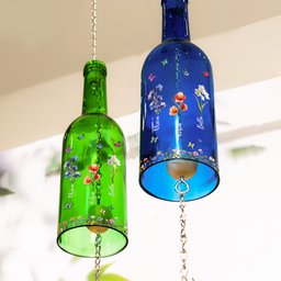Grandma's Garden Love Grows Here - Personalized Wind Chime – view 3