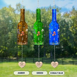 Grandma's Garden Love Grows Here - Personalized Wind Chime – view 4