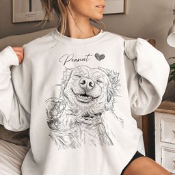 Custom Pet Portrait Shirt - Personalized Photo Shirt – view 6