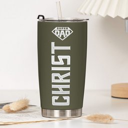 Custom Name & Icon Gift For Husband, Dad, Son - Personalized Tumbler Cup – view 6