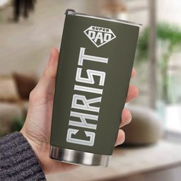 Custom Name & Icon Gift For Husband, Dad, Son - Personalized Tumbler Cup – view 5