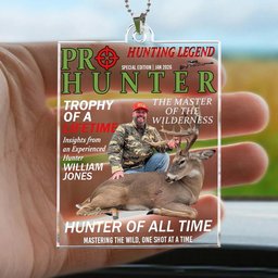 Pro Hunter - Personalized Photo Rear View Mirror Accessory – view 4