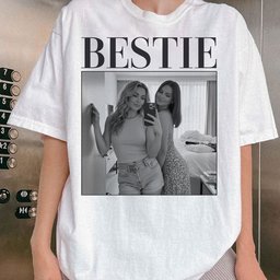 Bestie - Vintage Version - Personalized Photo Comfort Tee – view 4