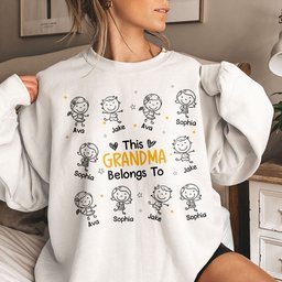 This Grandpa Belongs To Doodle - Personalized Shirt – view 4