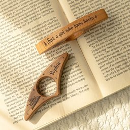 Just A Girl Who Loves Books - Personalized Book Page Holder – view 2