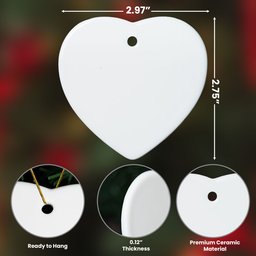 2D Friendship Sea Glass - Personalized Ceramic Ornament – view 4