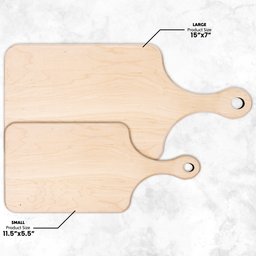 A Recipe For Friendship Custom Birth Flower - Personalized Paddle Cutting Board – view 5