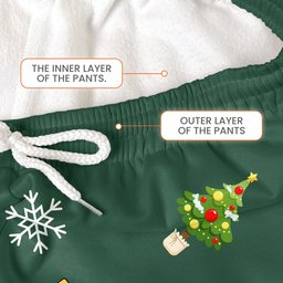 Silent Night Nurse Christmas Gift - ICU ER CRNA Anesthesia - Personalized Sweatpants – view 4
