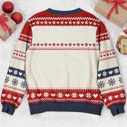 This Grandma Belongs To Grandkids - Personalized Ugly Sweater – view 4