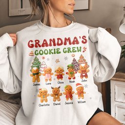 Grandma's Cookie Crew - Personalized Shirt – view 4