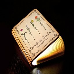 Grandma's Garden - Personalized Book Lamp – view 3
