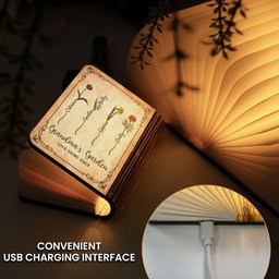 Grandma's Garden - Personalized Book Lamp – view 5