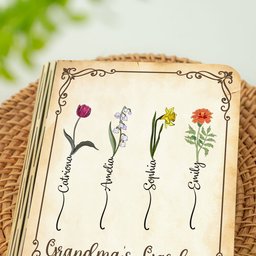 Grandma's Garden - Personalized Book Lamp – view 4