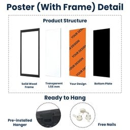 A True Friendship Is A Journey Without An End Van Gogh Art - Personalized Photo Poster - Gift For Friend – view 2