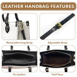 Just A Girl Who Loves Books Regency Lavender - Personalized Leather Bag – view 5