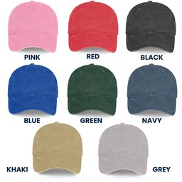 That's My Boy, Girl, Baseball, Football - Personalized Distressed Denim Cap – view 5