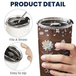 It Takes A Long Time To Grow An Old Friend Birth Month Ver - Personalized Tumbler Cup – view 4