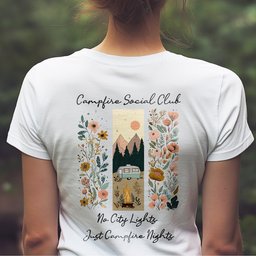 Campfire Social Club No City Lights - Personalized Shirt – view 3