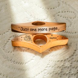 Just One More Page - Personalized Book Page Holder – view 3