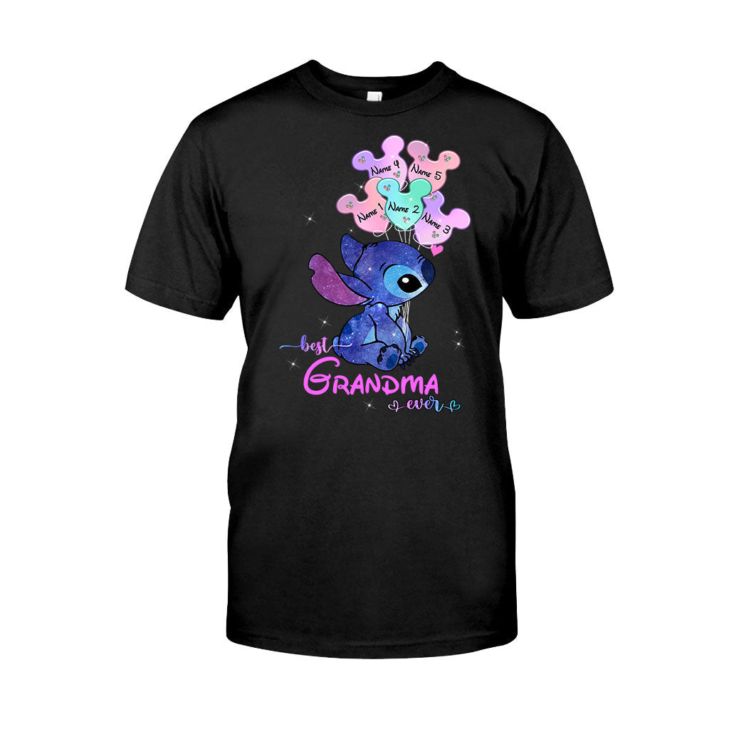 Best Grandma Ever - Personalized Mother's Day Ohana T-shirt and Hoodie – view 4