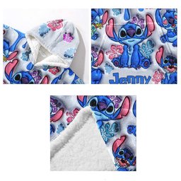 Ohana Means Family - Personalized Ohana Blanket Hoodie – view 6
