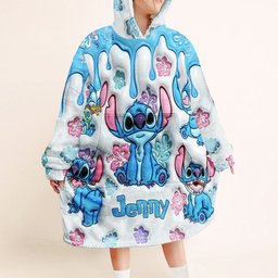 Ohana Means Family - Personalized Ohana Blanket Hoodie – view 2