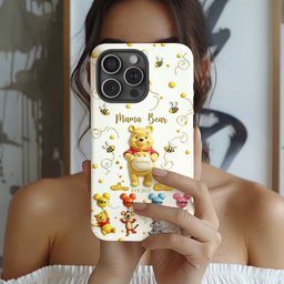 Mama Bear - Personalized Mouse Full Print Phone Case – view 3