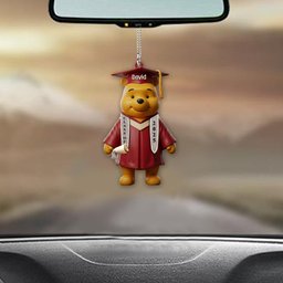 Class Of 2025 - Personalized Graduation Car Ornament – view 4