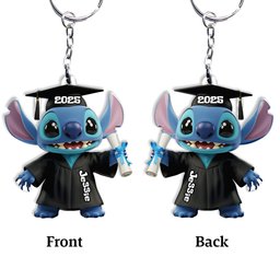 Happy Graduation 2025 - Personalized Ohana Keychain – view 6